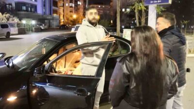 Aksaray'da, kontrol sırasında Oğuzhan Y. (32) isyanla abart egzozlu aracı