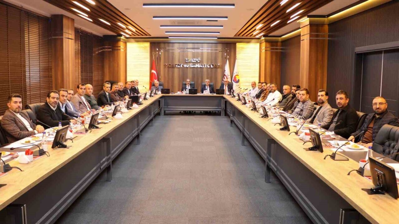 Elazığ Ticaret ve Sanayi Odası, Meclis Başkanı Sedat Karataş liderliğinde