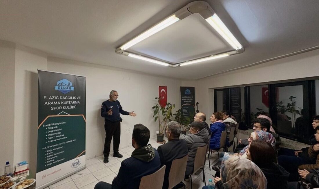 Elazığ Dağcılık ve Arama Kurtarma Spor Kulübü (ELDAK), 42 katılımcıyla