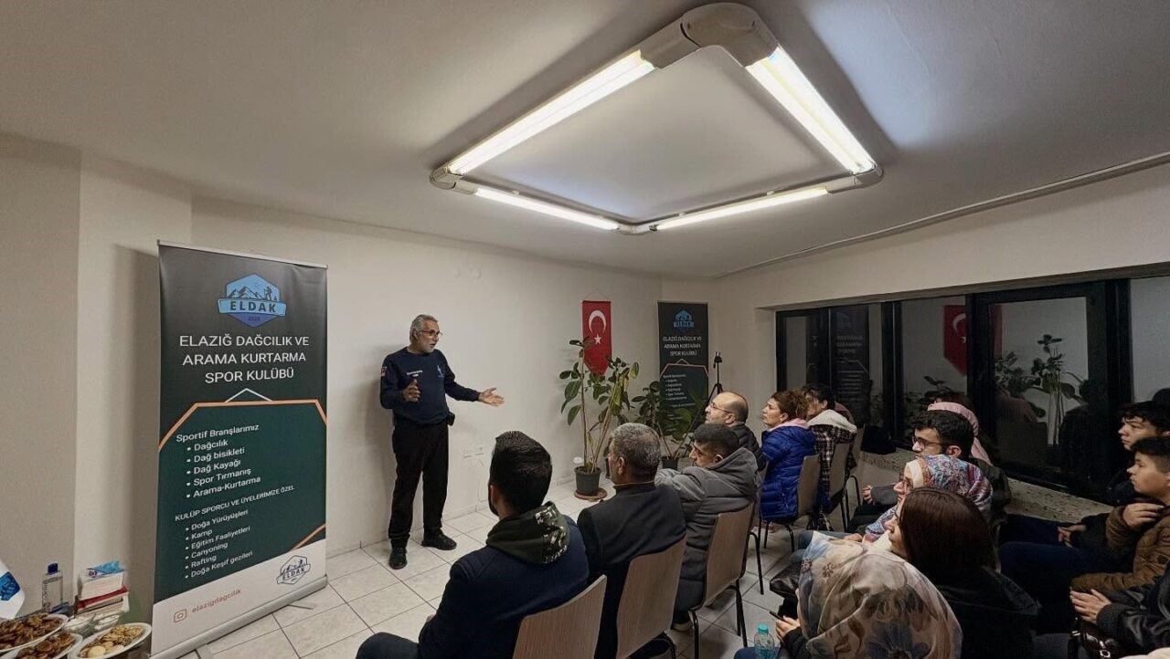 Elazığ Dağcılık ve Arama Kurtarma Spor Kulübü (ELDAK), 42 katılımcıyla