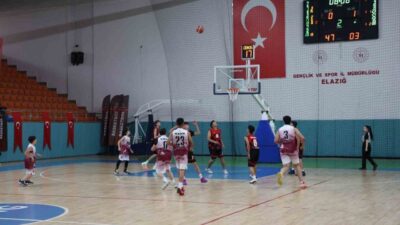 Elazığ'da düzenlenen Basketbol U-16 Yerel Lig, 9 gün süren müsabakalarla