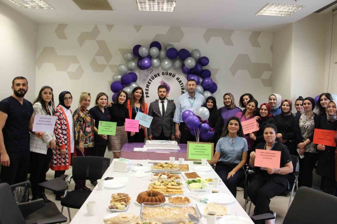 Elazığ Fethi Sekin Şehir Hastanesi, 17 Kasım Dünya Prematüre Günü'nü