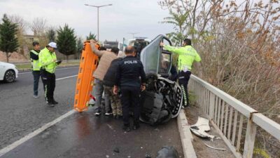 Nevşehir'de bir otomobil, önündeki elektrikli araca çarptı; Zübeyde D. ve