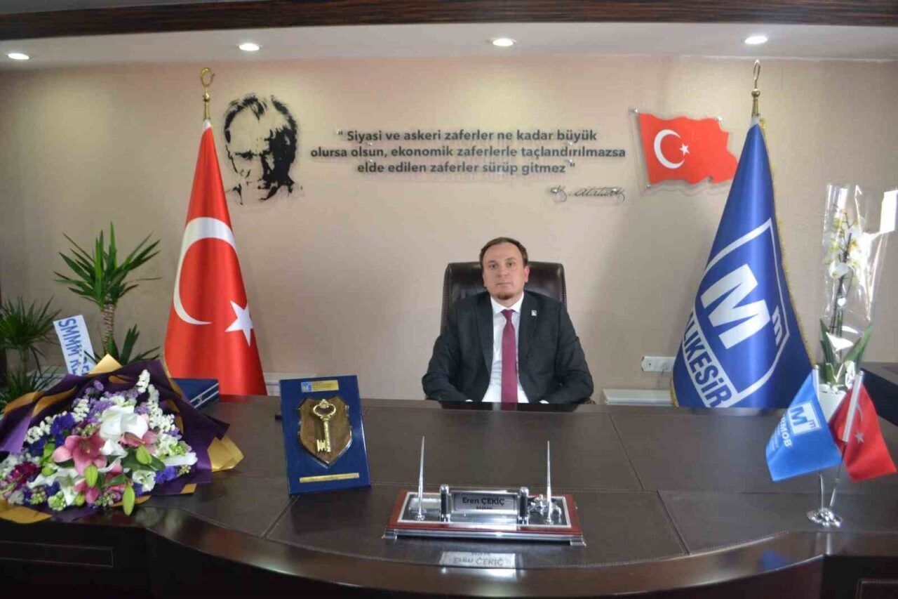 Balıkesir Serbest Muhasebeci Mali Müşavirler Odası Başkanı Eren Çekiç, 1