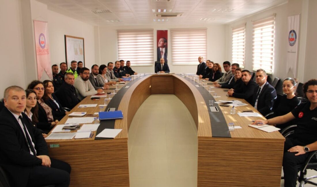 26 Kasım 2025'te İstanbul-Adalar'da yapılacak Ulusal Düzey Tatbikatı için Ergene