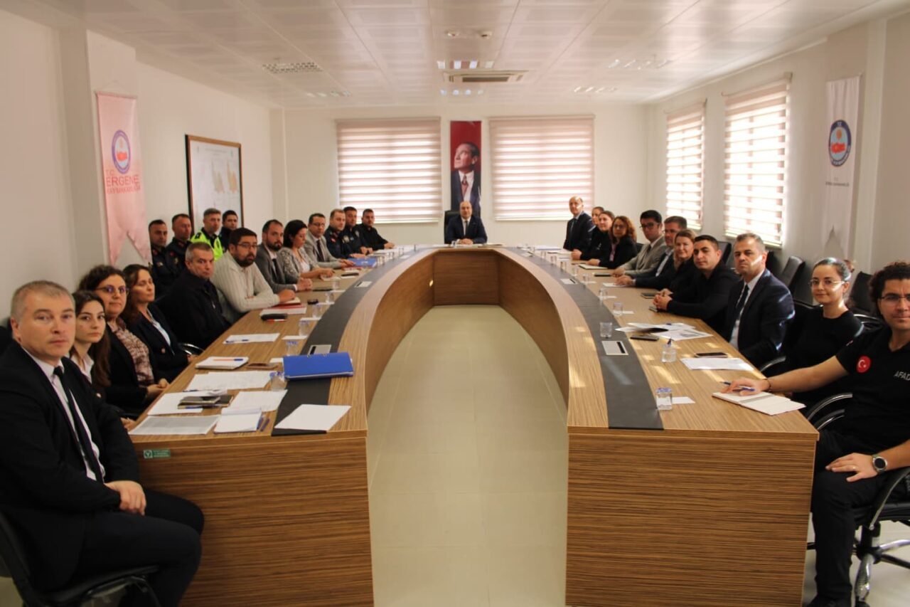 26 Kasım 2025'te İstanbul-Adalar'da yapılacak Ulusal Düzey Tatbikatı için Ergene