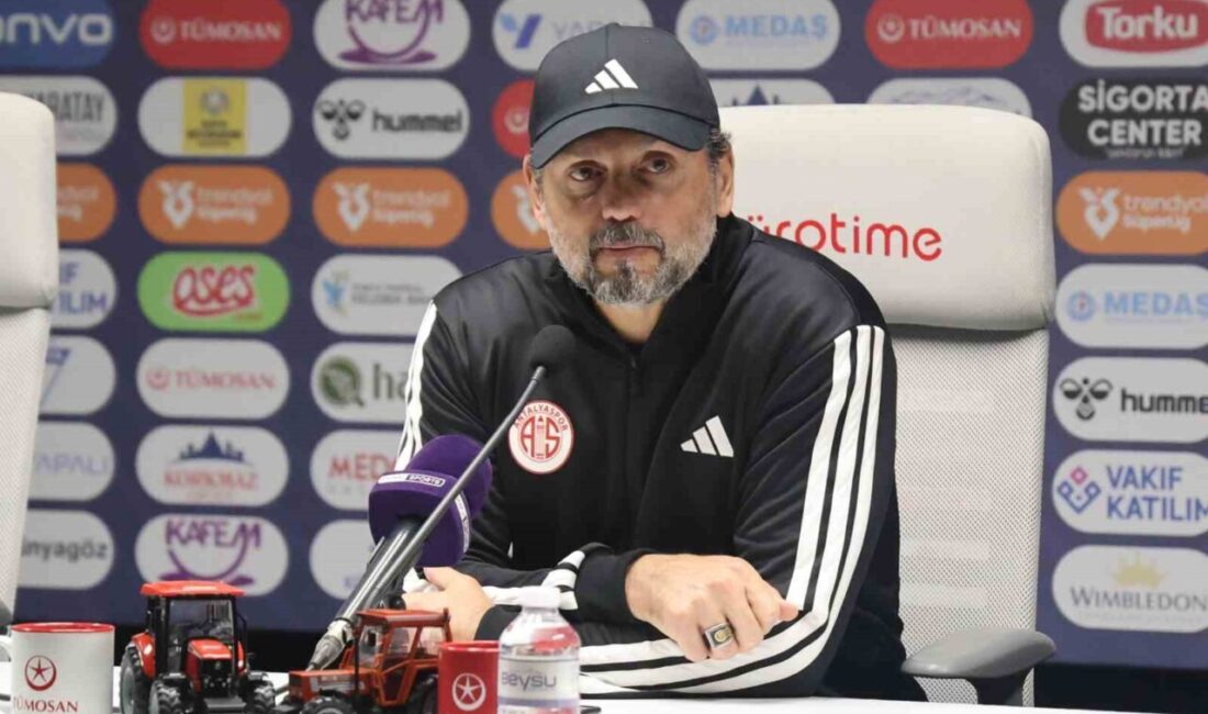 Antalyaspor Teknik Direktörü Erol Bulut, Konyaspor ile 0-0 berabere kaldıkları