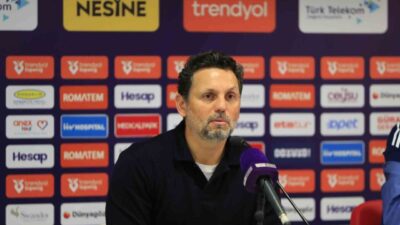 Antalyaspor Teknik Direktörü Erol Bulut, Göztepe'ye 2-1 yenildikleri maç sonrası