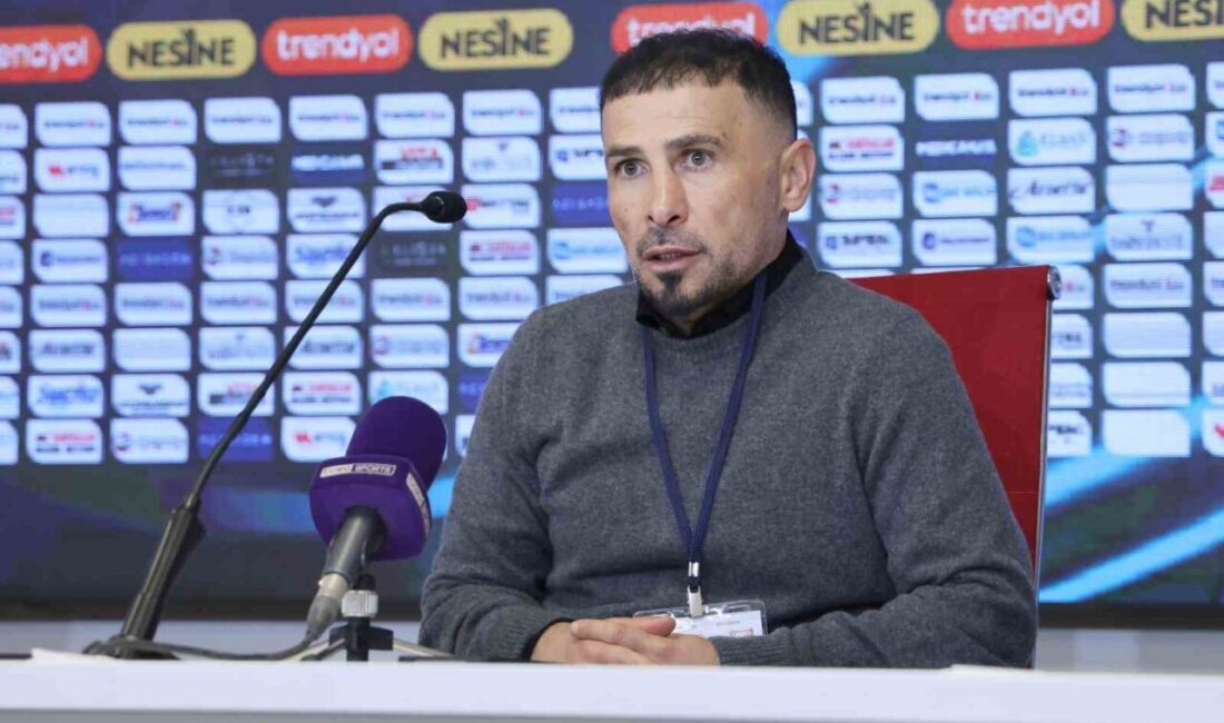 Boluspor Teknik Direktörü Ertuğrul Arslan, Sivasspor'a karşı alınan 1-0'lık mağlubiyet