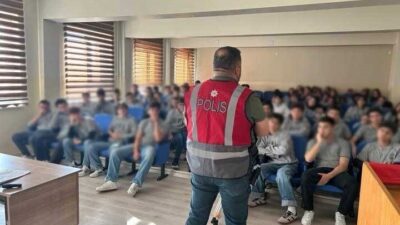 Erzincan'da, Çocuk Şube Müdürlüğü tarafından düzenlenen eğitimlerde toplam 250 öğrenci