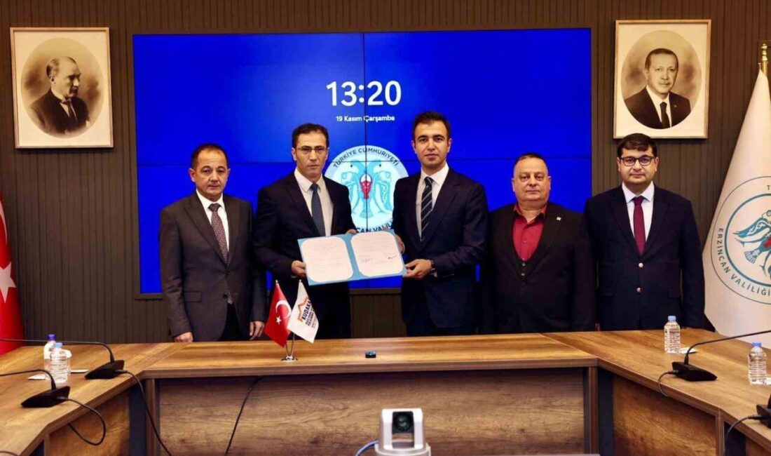 Erzincan’da Tarıma Dayalı İhtisas Besi OSB İçin Protokol İmzalandı Erzincan'da, "Erzincan Tarıma Dayalı İhtisas Besi OSB Altyapı Planlama ve