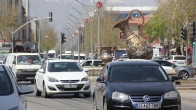 Erzincan'da ekim ayında trafiğe kayıtlı araç sayısı 82 bin 645'e