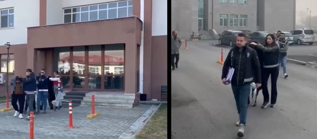 Erzincan’da düzenlenen fuhuş operasyonunda, 5 kadını zorla fuhşa sürükleyen B.S.A,