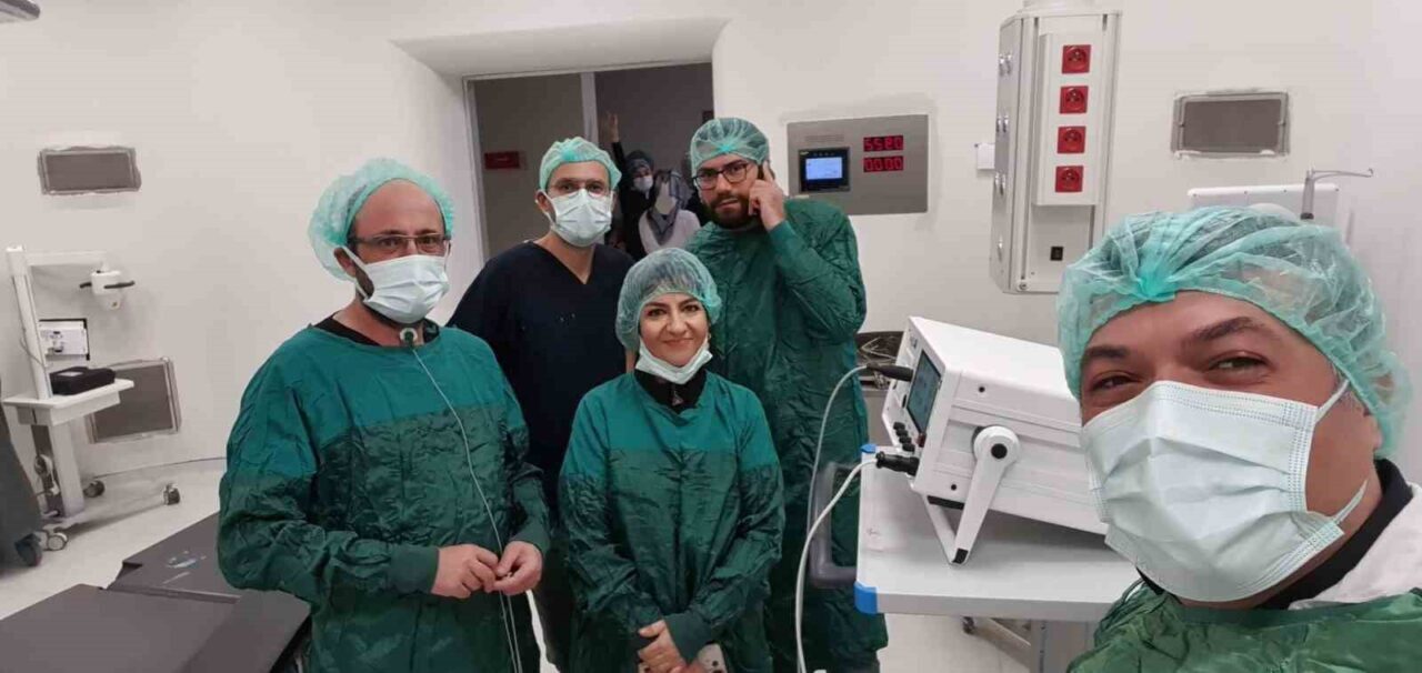 Erzincan'da, Doç. Dr. Mustafa Akkuş ve ekibi tarafından ilk kez