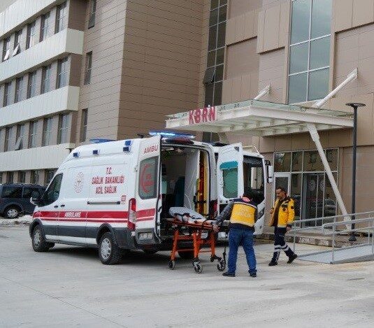 Erzincan'ın Üzümlü ilçesinde bir üzüm bağı çalışanı ayı saldırısına uğradı.