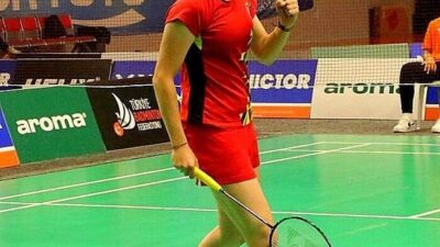 Erzincanlı milli badmintoncu Aleyna Korkut, Çekya'da düzenlenen "Czech Junior International