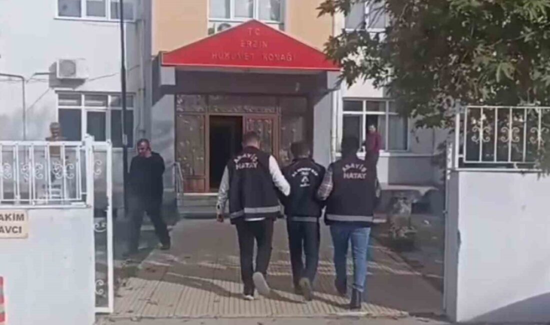 Hatay'ın Erzin ilçesinde, saldırı amacıyla ateşli silah bulunduran ve hakkında