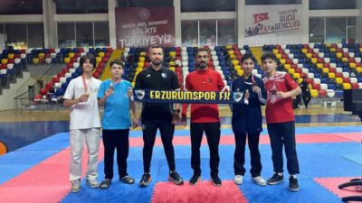 Erzurum Büyükşehir Belediyesi kick boks takımı, Adıyaman'da düzenlenen Spor Toto