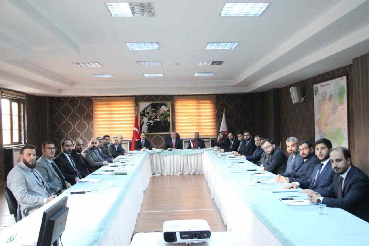 Erzurum İl Müftülüğü, İl Müftüsü Yaşar Çapçı başkanlığında 20 ilçe