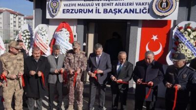 Erzurum'da Emniyet Teşkilatı Vazife Malulü ve Şehit Aileleri Vakfı'nın (EMŞAV)