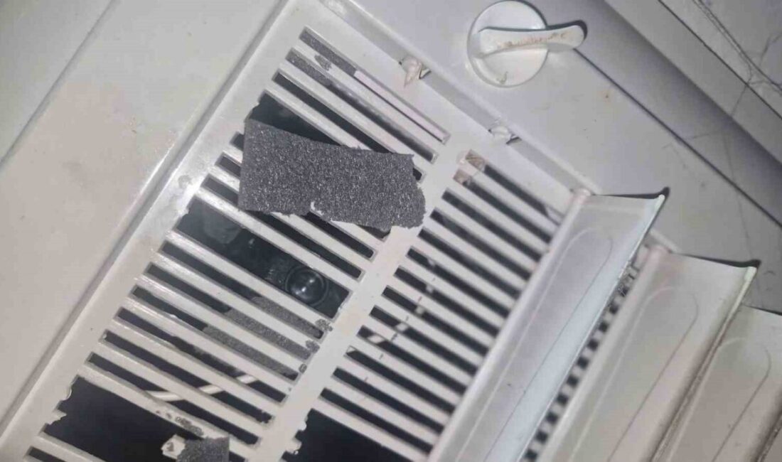 İstanbul Esenyurt'taki bir inşaat firmasında, kadınlar tuvaletinde gizlenmiş bir kamera