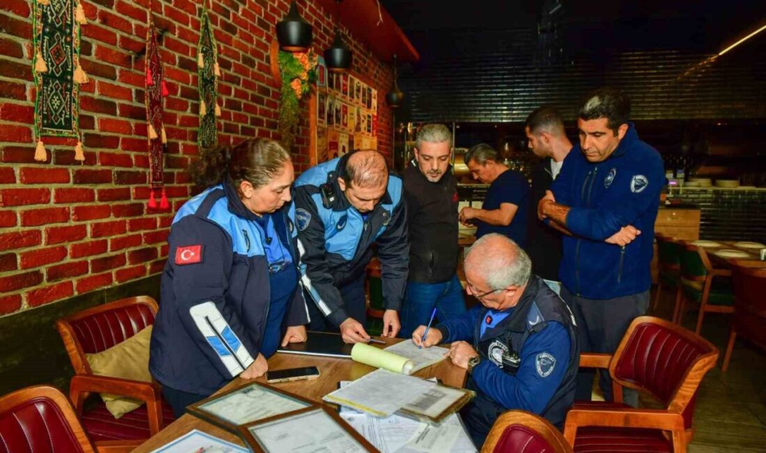 Esenyurt Belediyesi Zabıta Müdürlüğü, Piri Reis Mahallesi'ndeki bir restorana hijyen