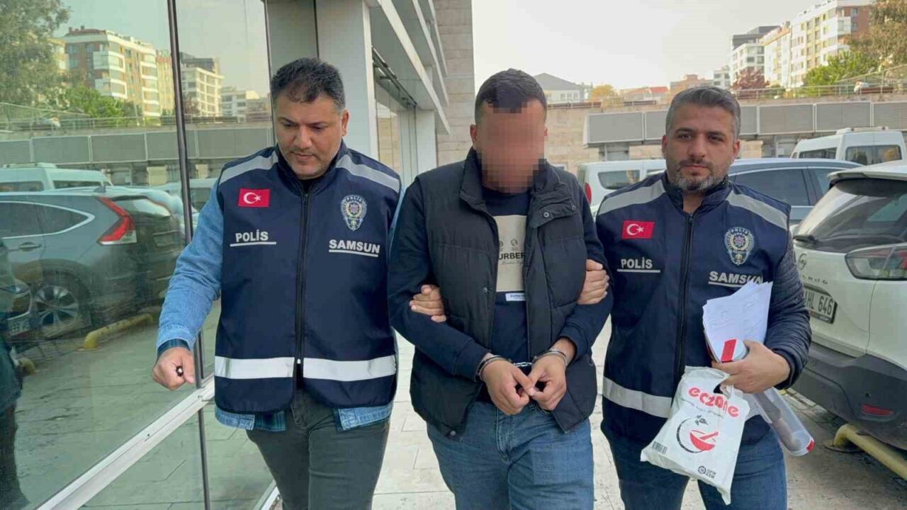 Samsun'un Atakum ilçesinde M.S., eşini yaraladığı iddiasıyla gözaltına alındı. Aile