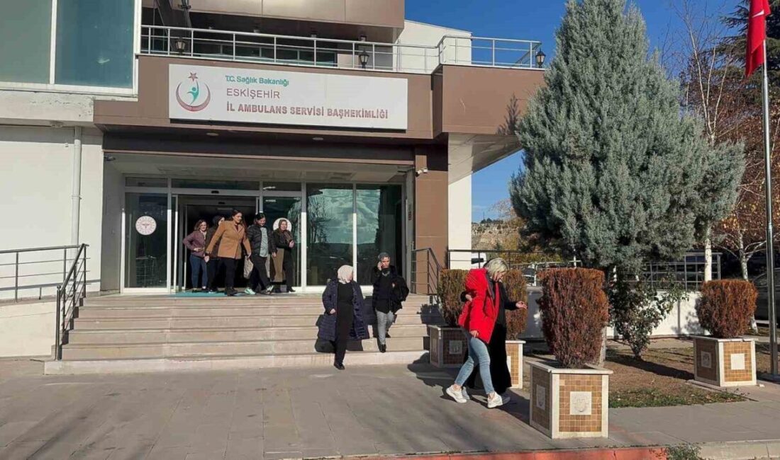 Eskişehir İl Ambulans Servisi, acil durum hazırlıklarını güçlendirmek amacıyla yangın