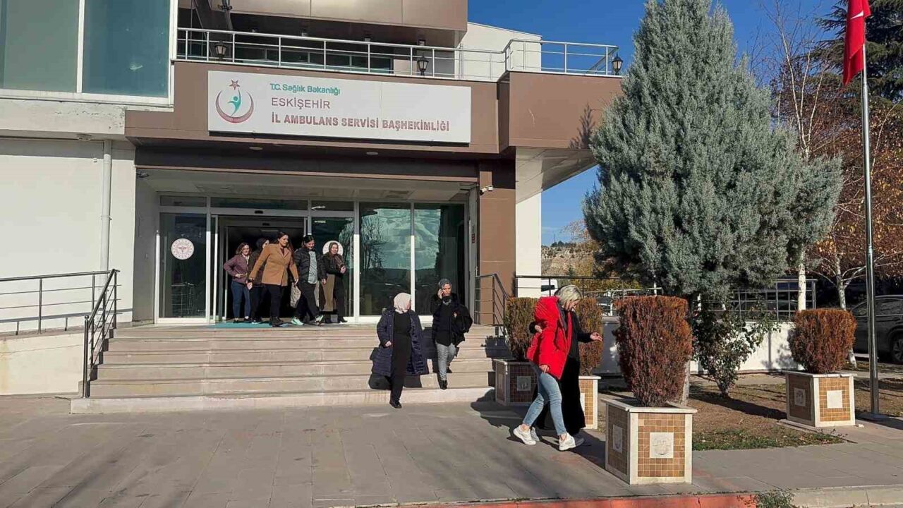 Eskişehir İl Ambulans Servisi, acil durum hazırlıklarını güçlendirmek amacıyla yangın
