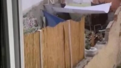 Eskişehir'de köpeğe eziyet eden Y.Z.T. isimli şahıs, polis tarafından yakalanarak