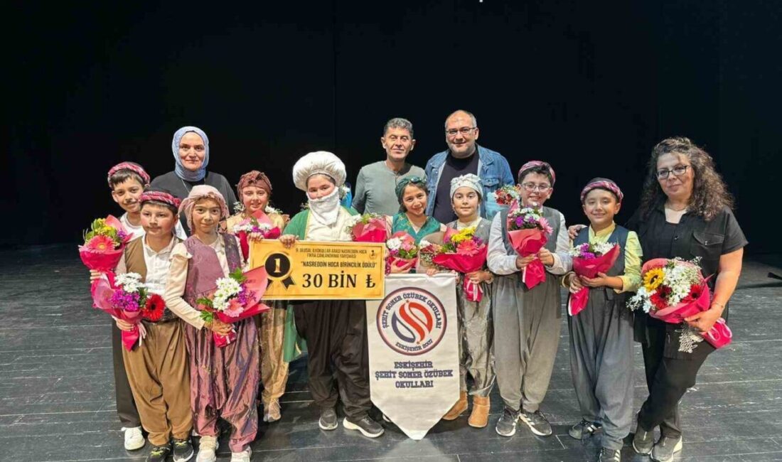 Konya'da gerçekleştirilen '9. Ulusal İlkokullar Arası Nasreddin Hoca Fıkra Canlandırma