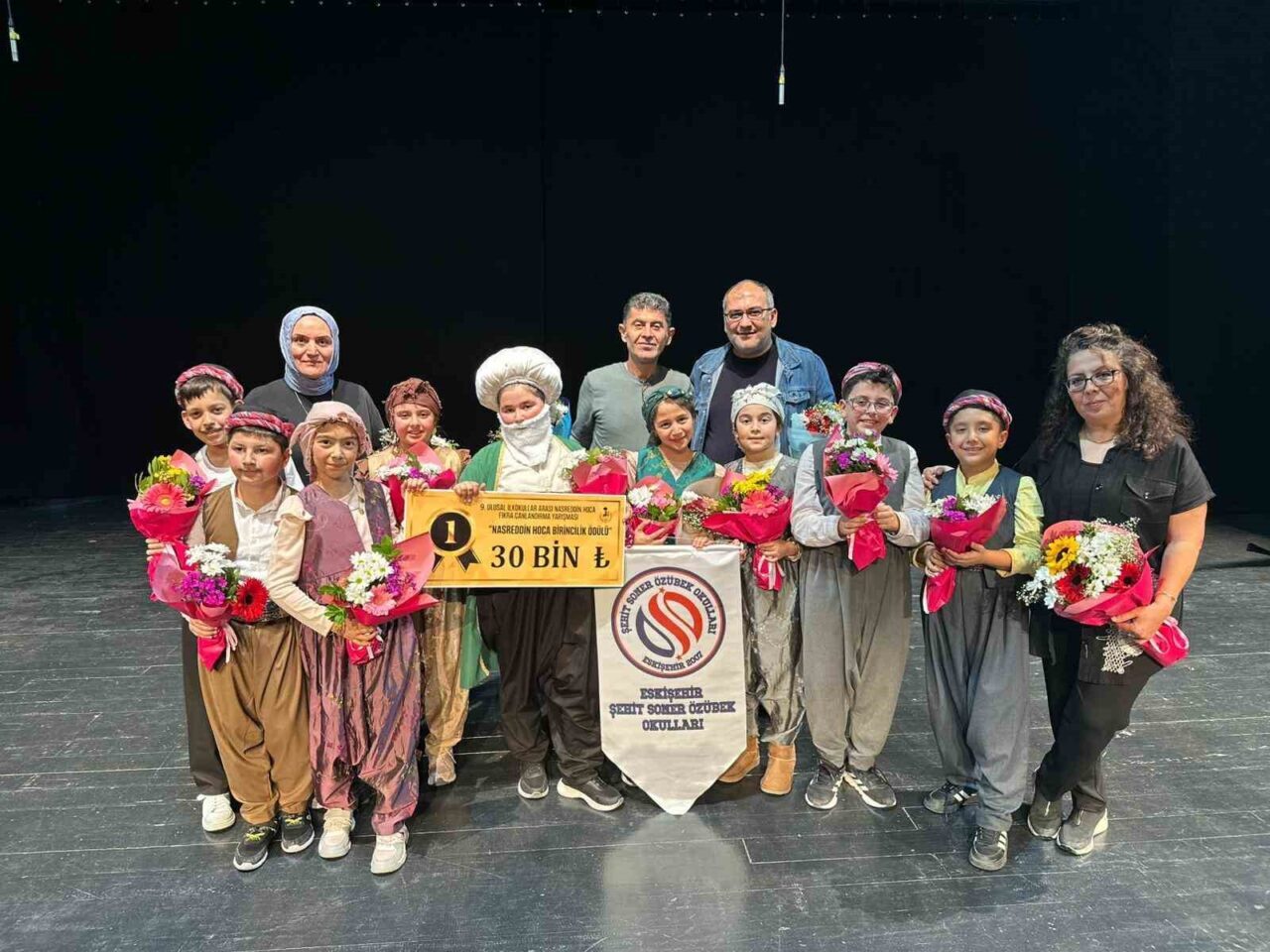 Konya'da gerçekleştirilen '9. Ulusal İlkokullar Arası Nasreddin Hoca Fıkra Canlandırma