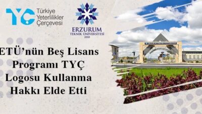 Erzurum Teknik Üniversitesi, Bilgisayar Mühendisliği, Elektrik-Elektronik Mühendisliği, İnşaat Mühendisliği, Makine