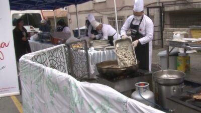 İstanbul Valiliği ve Eyüpsultan Düğmeciler Mahallesi Muhtarlığı, Hamsi Festivali düzenledi.