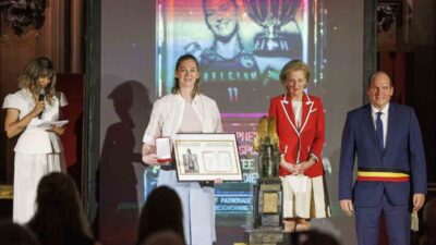 Fenerbahçe Kadın Basketbol Takımı'nın Belçikalı oyuncusu Emma Meesseman, Belçika'nın en