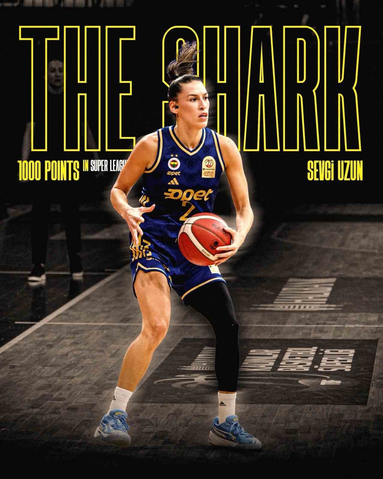 Fenerbahçe Kadın Basketbol Takımı'nın yıldız ismi Sevgi Uzun, Dardanel Çanakkale