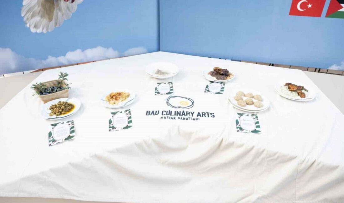 Bahçeşehir Üniversitesi Gastronomi ve Mutfak Sanatları Bölümü, Filistin Halkıyla Uluslararası