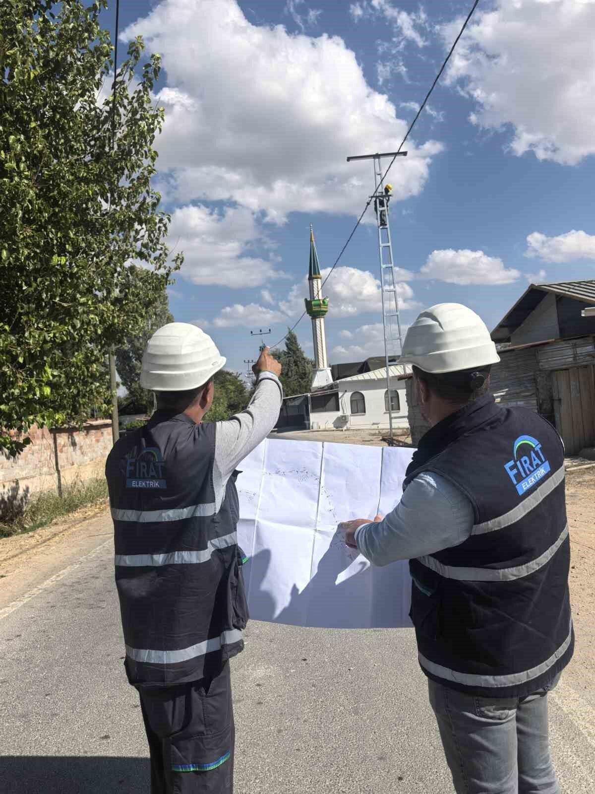 Fırat Elektrik Dağıtım A.Ş., Malatya'nın Akçadağ ilçesi Bahri Mahallesi'nde deprem