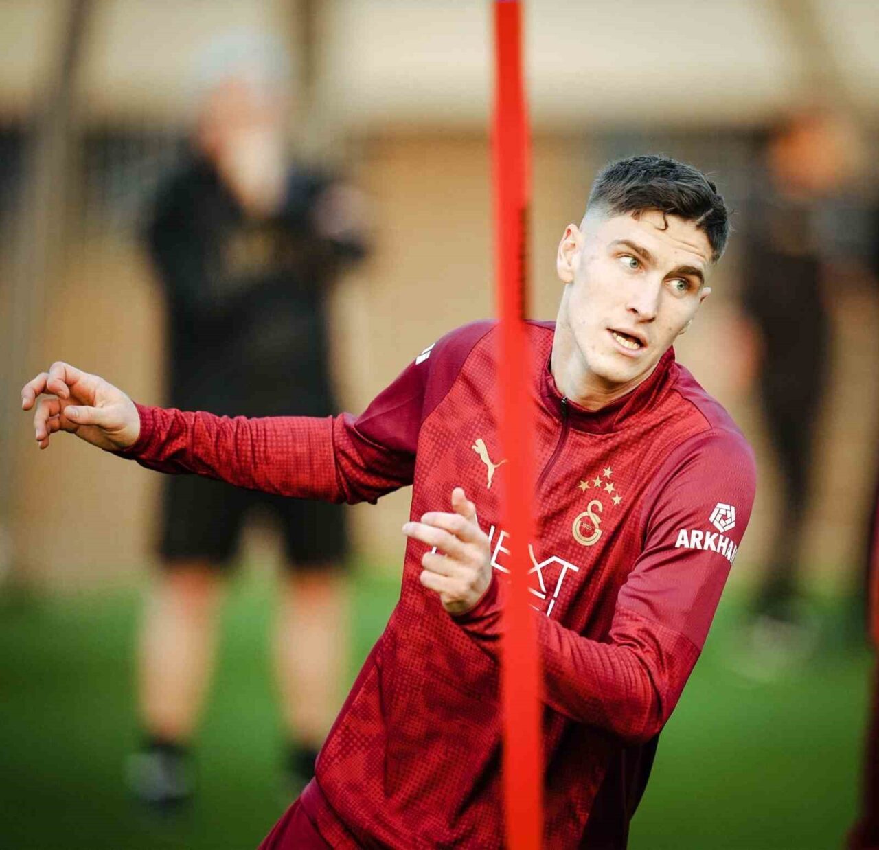 Galatasaray, Kocaelispor ile oynayacağı Süper Lig maçı için hazırlıklarını Kemerburgaz