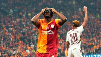 Galatasaray, Victor Osimhen'in geçen gün Nijerya'nın Demokratik Kongo ile oynadığı