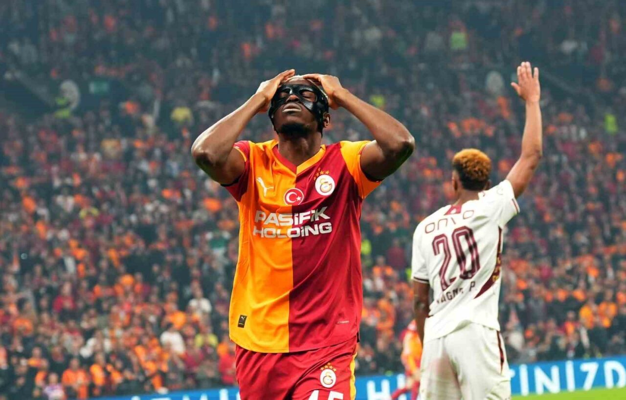 Galatasaray, Victor Osimhen'in geçen gün Nijerya'nın Demokratik Kongo ile oynadığı