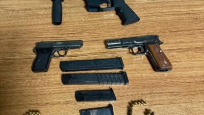 Adana'nın Gülbahçesi Mahallesi'nde bir evde gerçekleştirilen baskında, 1 otomatik ve