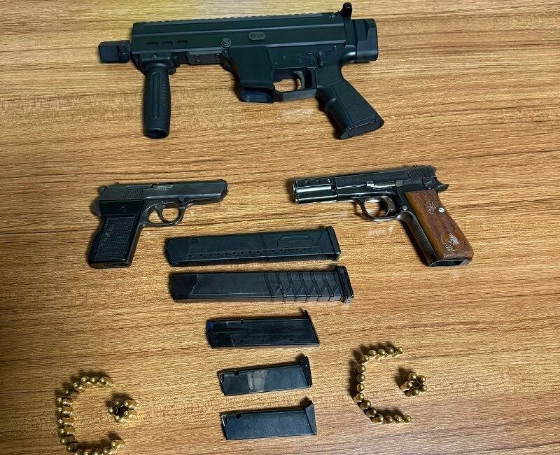 Adana'nın Gülbahçesi Mahallesi'nde bir evde gerçekleştirilen baskında, 1 otomatik ve