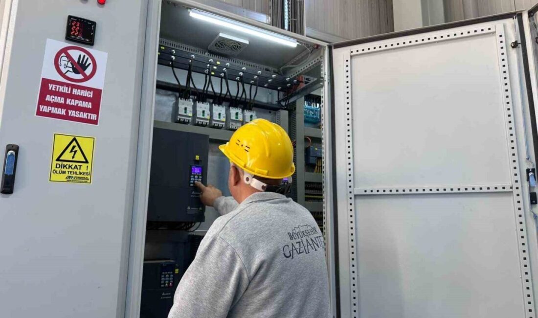 Gaziantep Büyükşehir Belediyesi'nin GASKİ'si, Kuzeyşehir'deki içme suyu ihtiyacını karşılamak üzere