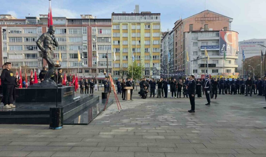 Gazi Mustafa Kemal Atatürk, vefatının 87. yıl dönümünde Kütahya'da anıldı.