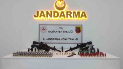 Gaziantep'te jandarma, son bir ayda gerçekleştirdiği operasyonlarda 29 ruhsatsız silah