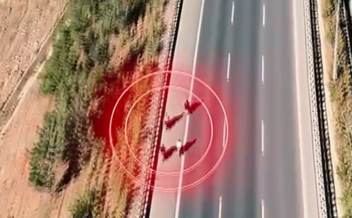 Gaziantep’te yapılan dron destekli trafik denetimlerinde, kural ihlali yapan 38