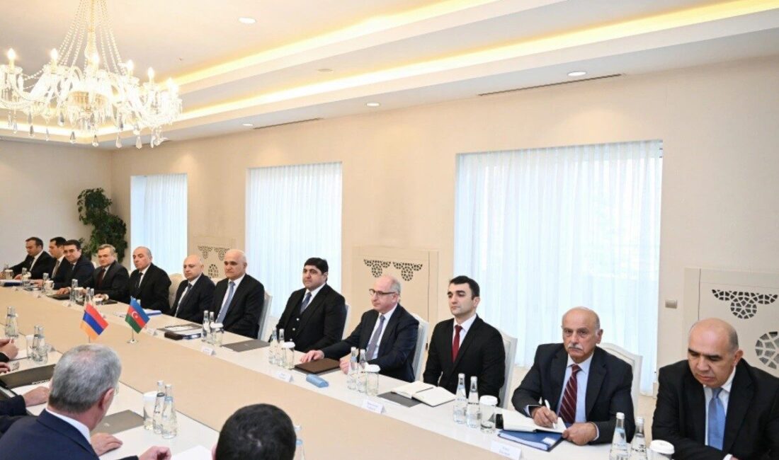 Azerbaycan'ın Gebele şehrinde, Ermenistan-Azerbaycan Sınır Belirleme Komisyonları'nın 12. Toplantısı yapıldı.