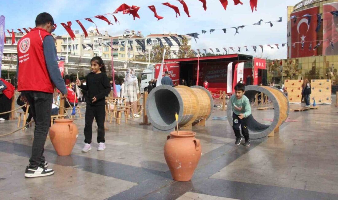 Türkiye Geleneksel Spor Dalları Federasyonu, Geleneksel Oyunlar Tırı ile Aydın'da
