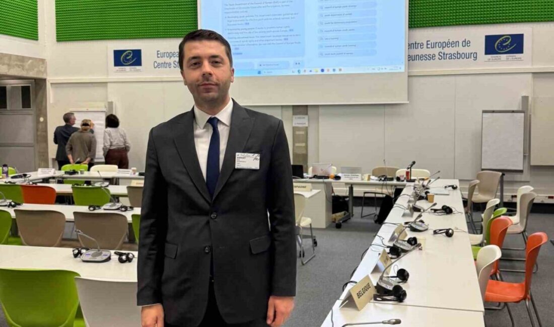 Fransa'nın Strazburg kentinde düzenlenen Avrupa Gençlik Yönlendirme Komitesi Genel Kurulu'nda,